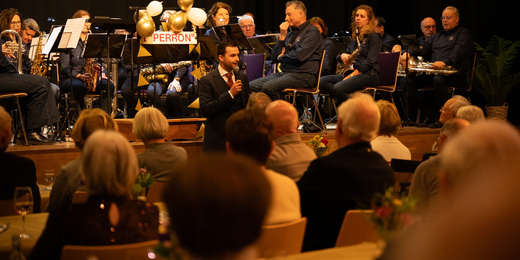 Foto: Nieuwjaarsconcert fanfare St. Nicasius trekt volle zaal
