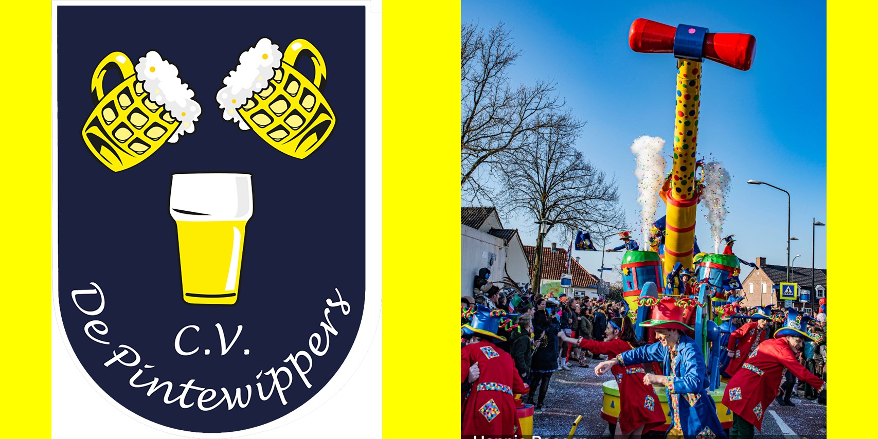 Foto: C.V. de Pintewippers maakt zich op voor het nieuw seizoen