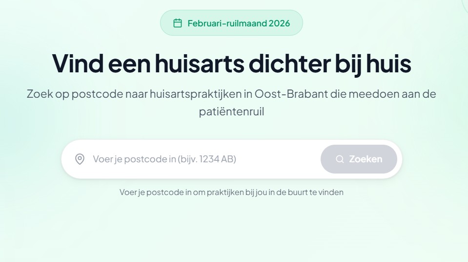 Foto: Website Praktijk Status als hulpmiddel gelanceerd voor patiëntenruil in de regio