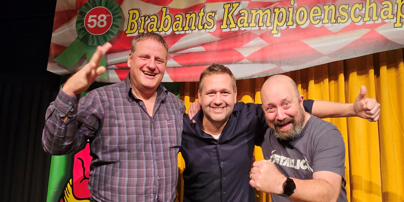 Foto: Cranendonckse tonproaters in finale Brabantse Kampioenschappen