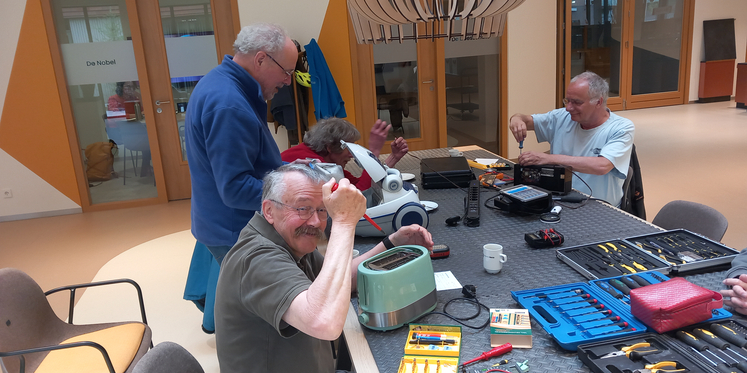 Foto: Geen zuivere koffie? Kom naar het repair café!