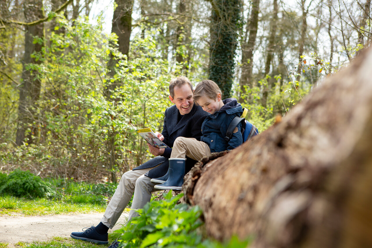 Foto: Ontdekkingstocht voor kinderen, landgoed De Dellen