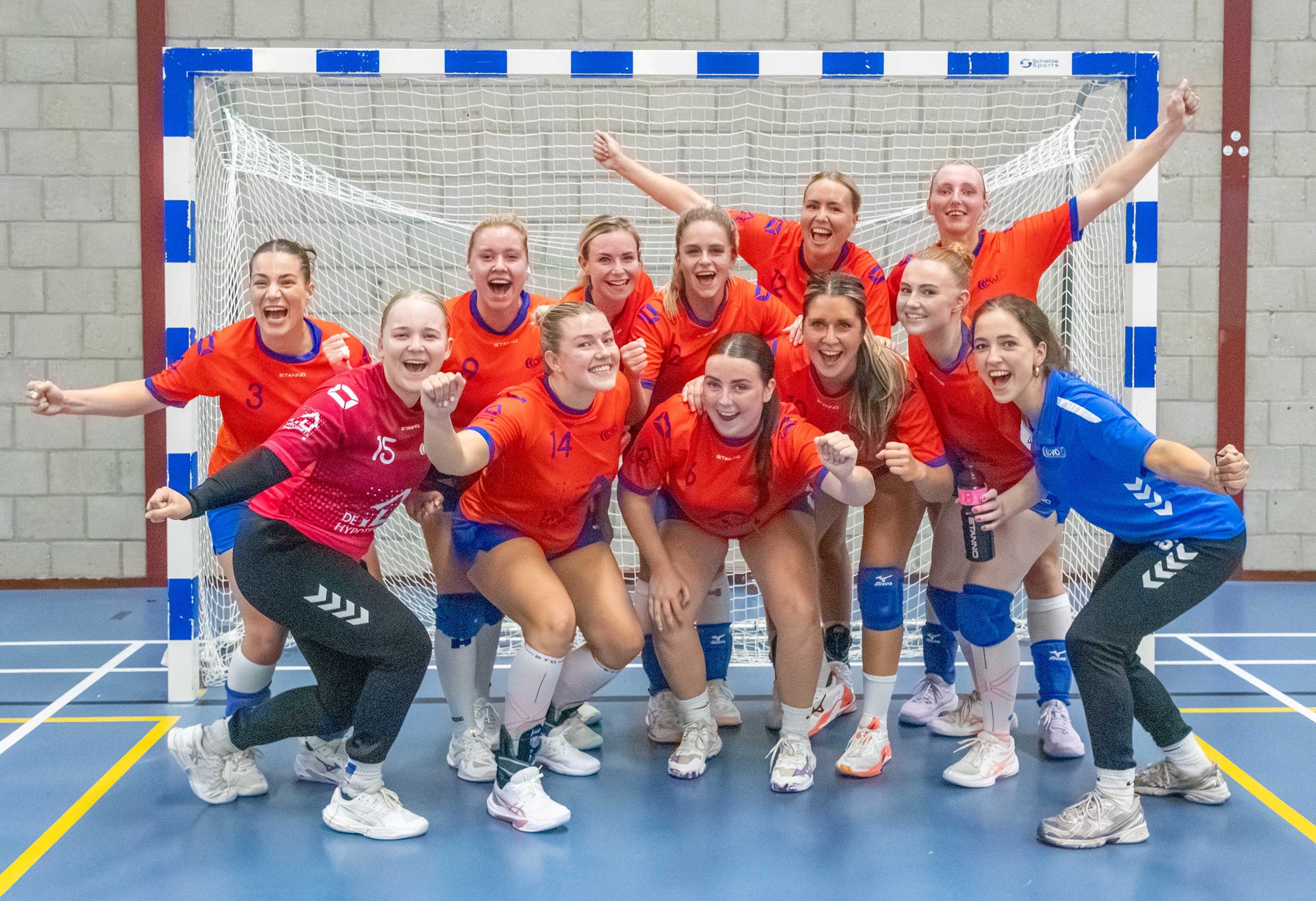 Foto: CVO Dames 1 bekert verder na overtuigende overwinning op Broekland