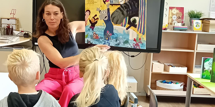 Foto: Kinderboekenweek leeft ook buiten bibliotheek