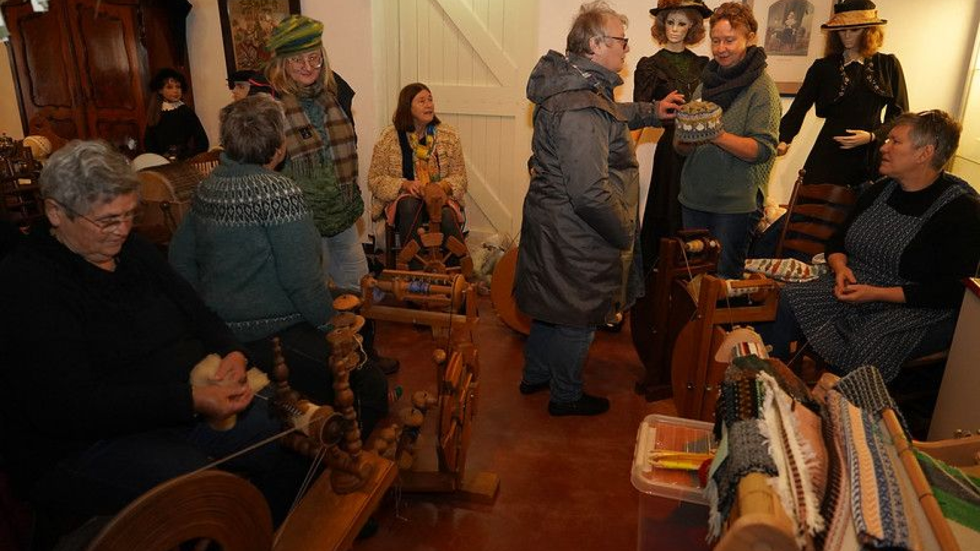 Foto: Boerderijmuseum in wintersfeer