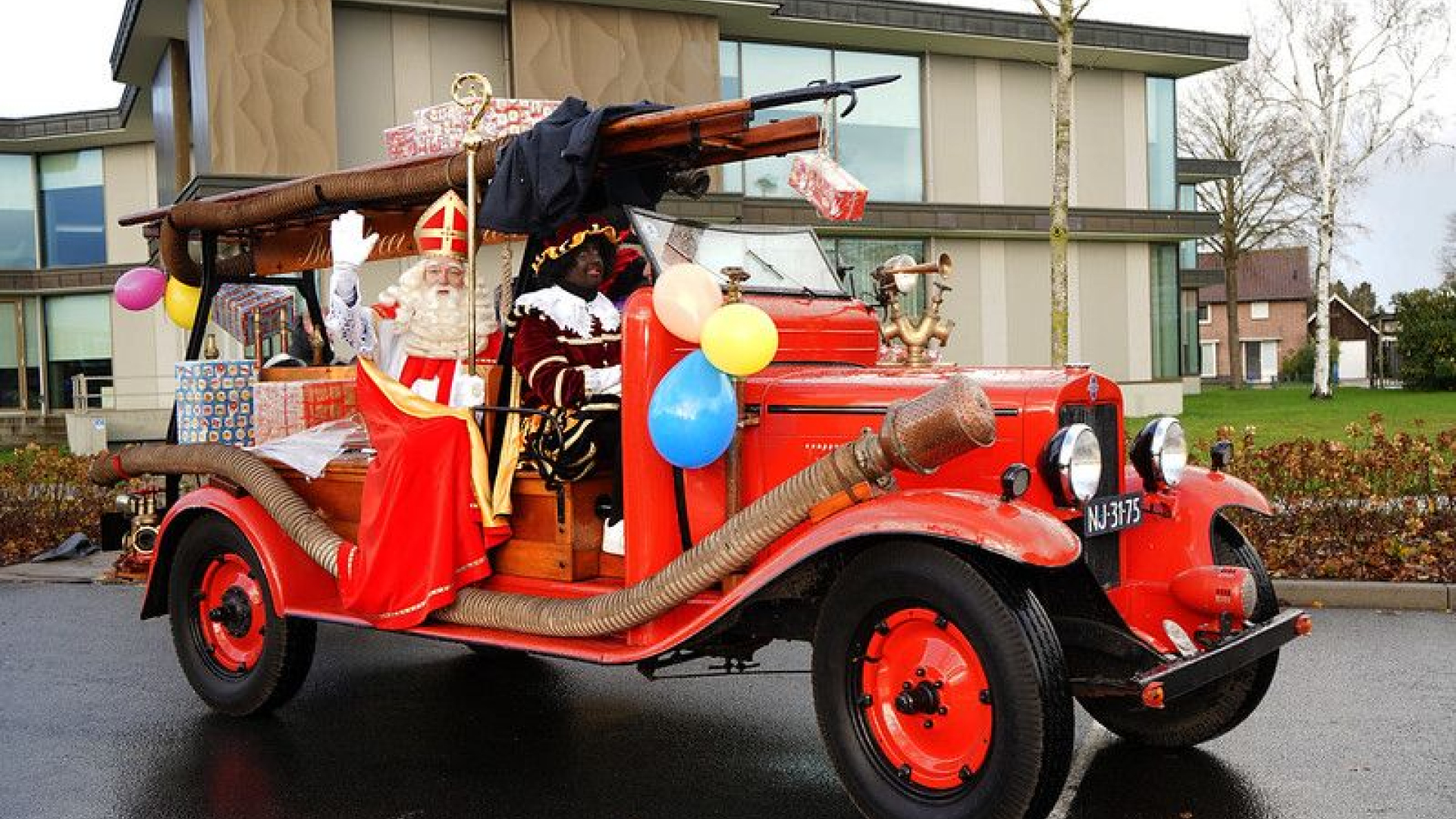 Foto: Sintintocht in Oldebroek