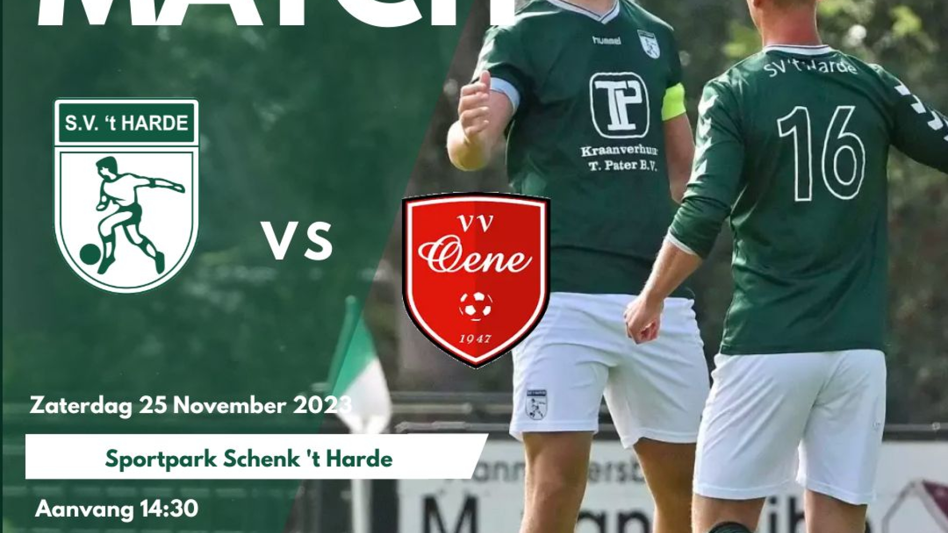 Foto: Voorbeschouwing S.V. ’t Harde – V.V. Oene