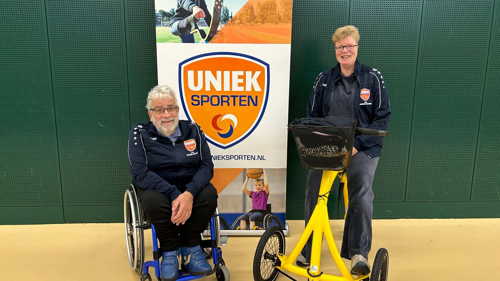Foto: Jan Oosterbroek over zijn ambassadeursschap voor Uniek Sporten Noord-Veluwe
