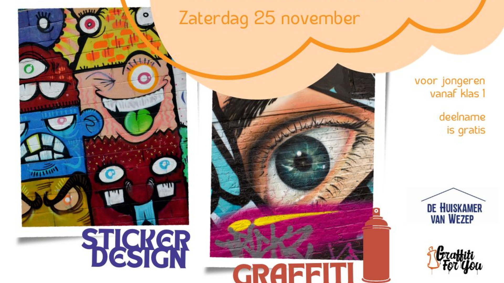 Foto: Workshops voor jongeren tijdens het Interculturele Feest in De Huiskamer