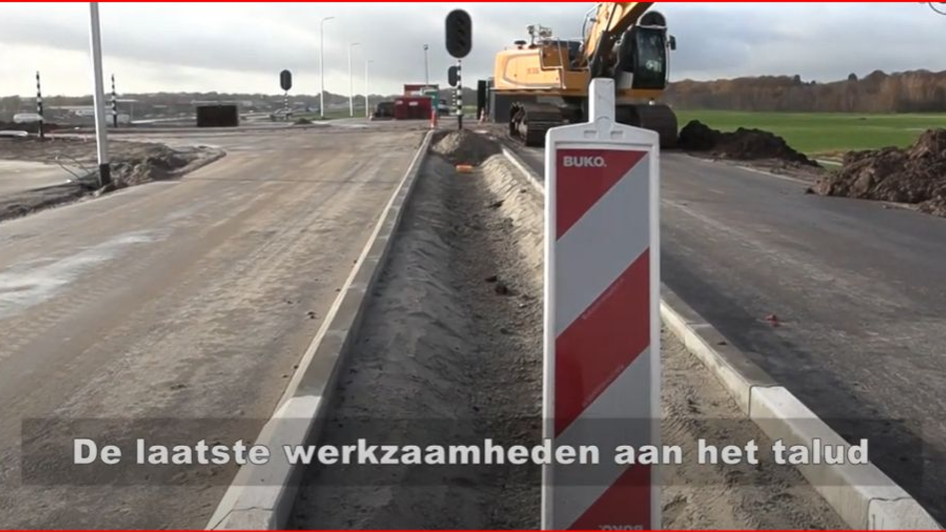Foto: Werkzaamheden bij de nieuwe aflslag A28 bij Wezep (deel 14)
