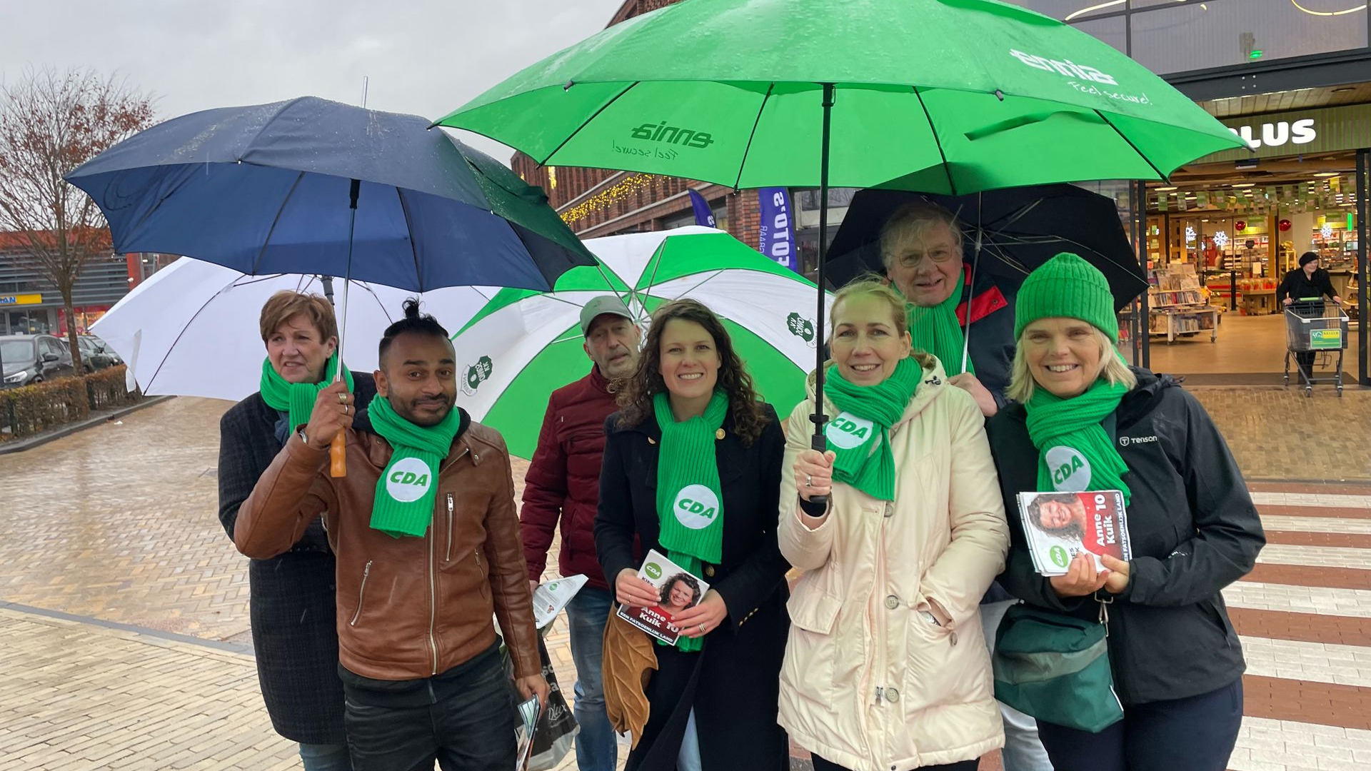 Foto: CDA Tweede Kamerlid Anne Kuik bezoekt Wezep