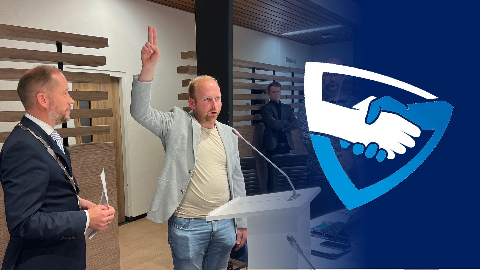 Foto: René Rozeboom nieuw raadslid Algemeen Belang Elburg