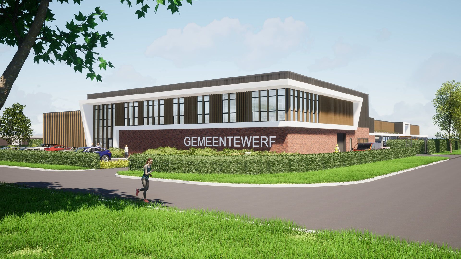 Foto: Gunning nieuwe gemeentewerf Elburg