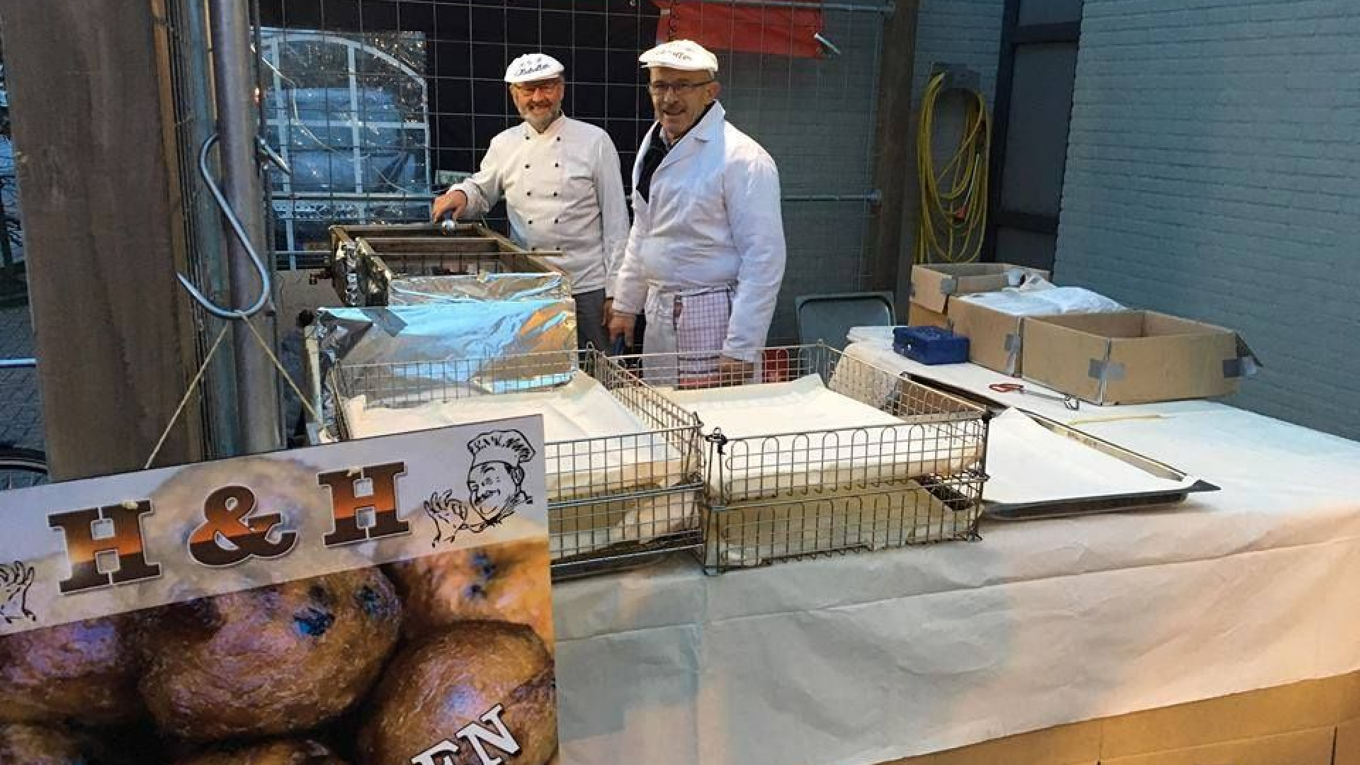 Foto: Oliebollenactie Nut en Sport Wezep
