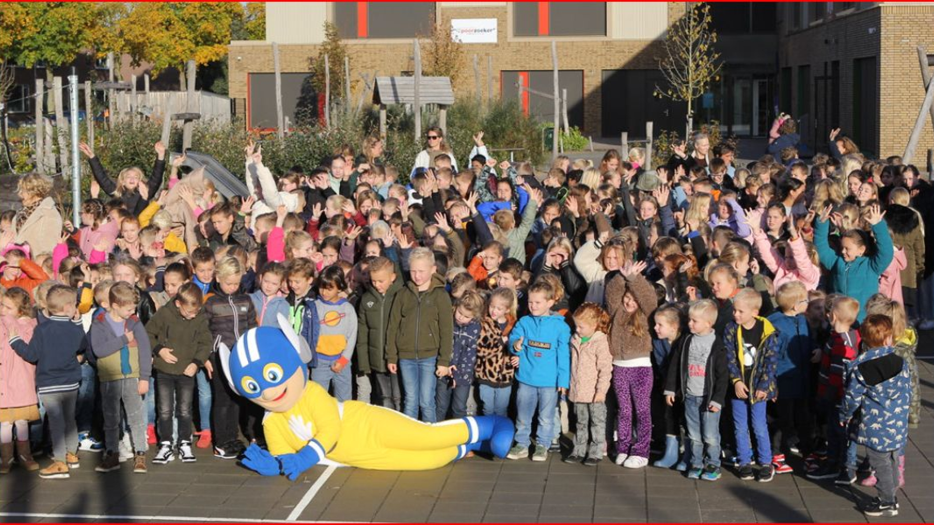 Foto: High Five beloont wandelen en fietsen naar school