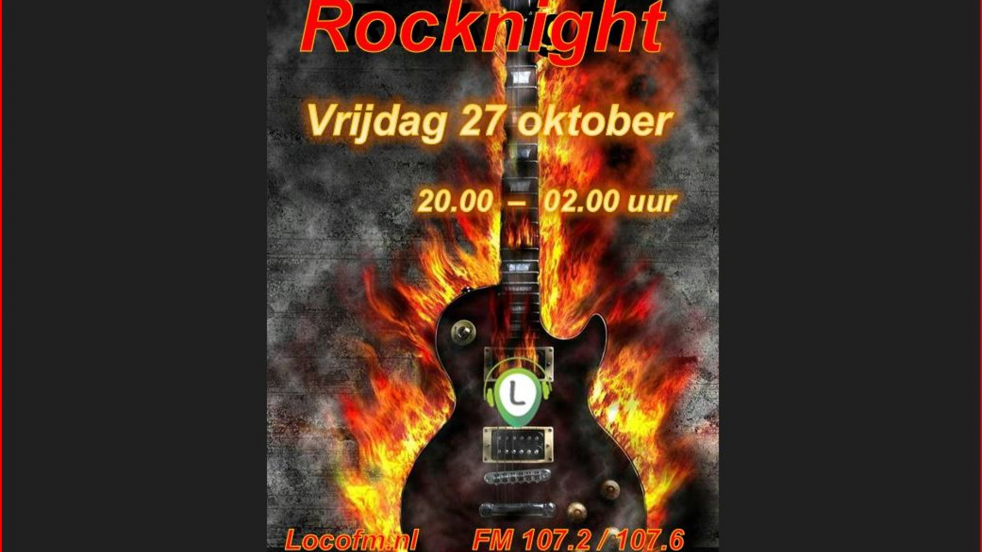 Foto: Rocknight op LocoFM