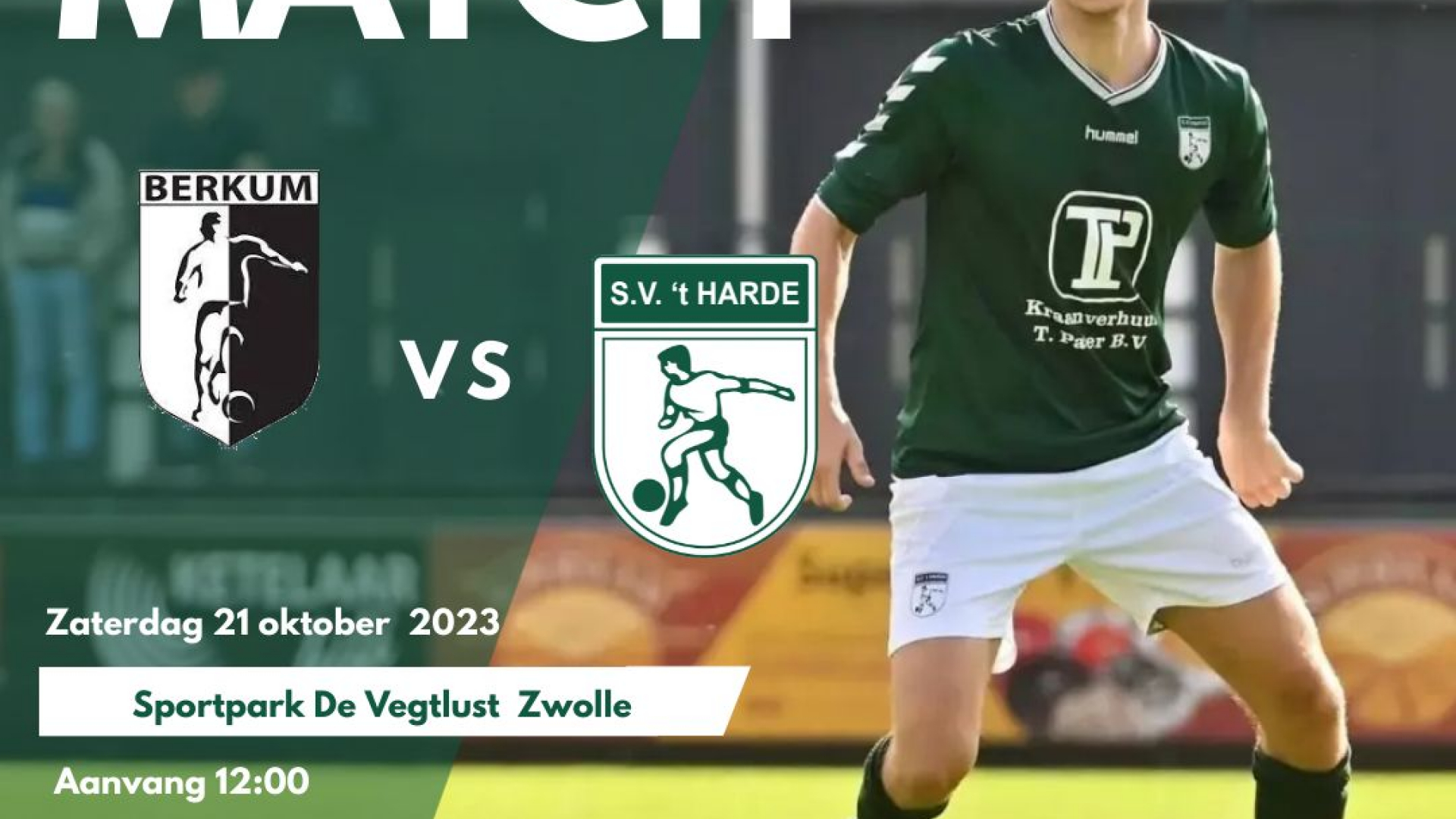 Foto: KNVB Bekerwedstrijd Berkum 2 – S.V. ‘t Harde
