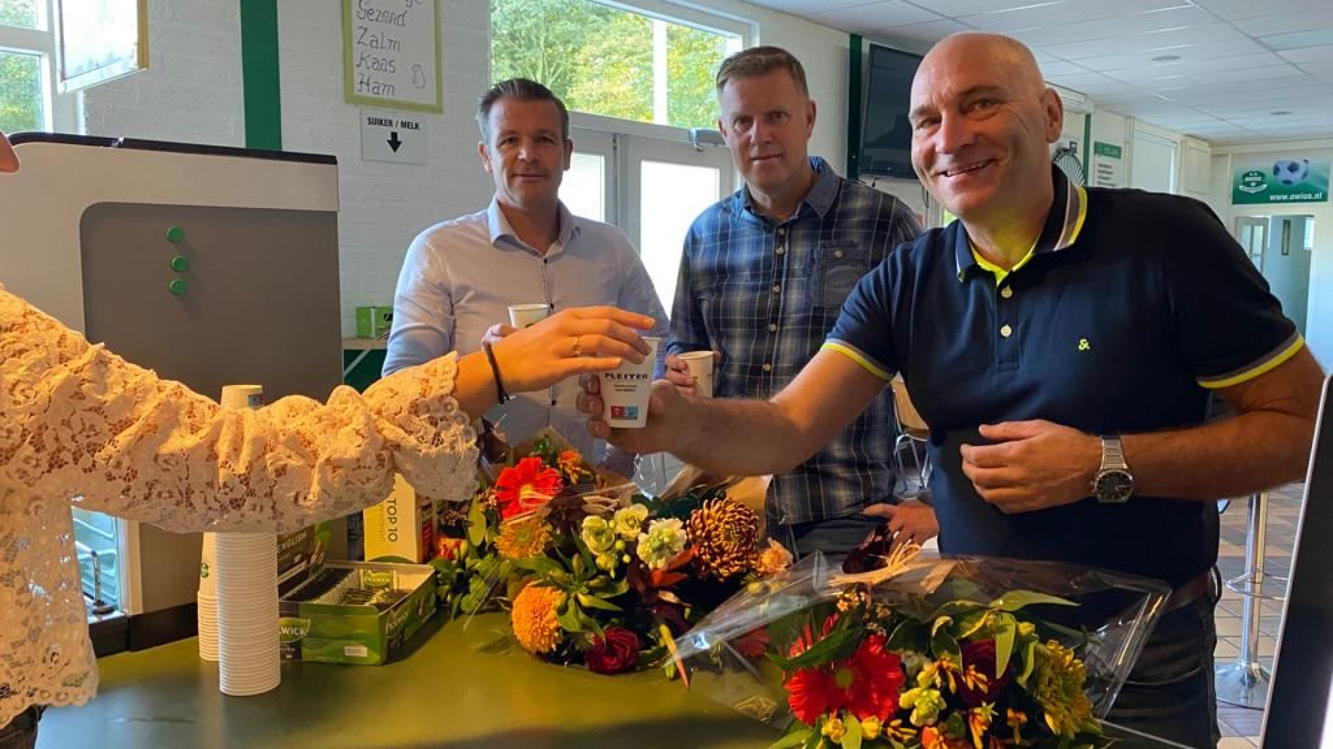 Foto: Nieuwe koffiebekers voor OWIOS