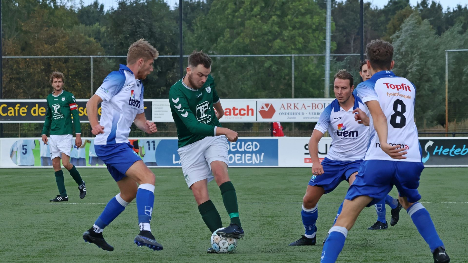 Foto: S.V. ’t Harde met lege handen in Zwolle