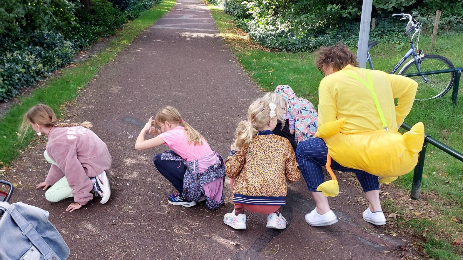 Foto: Vossenjacht en open lessen bij OLVO Wezep