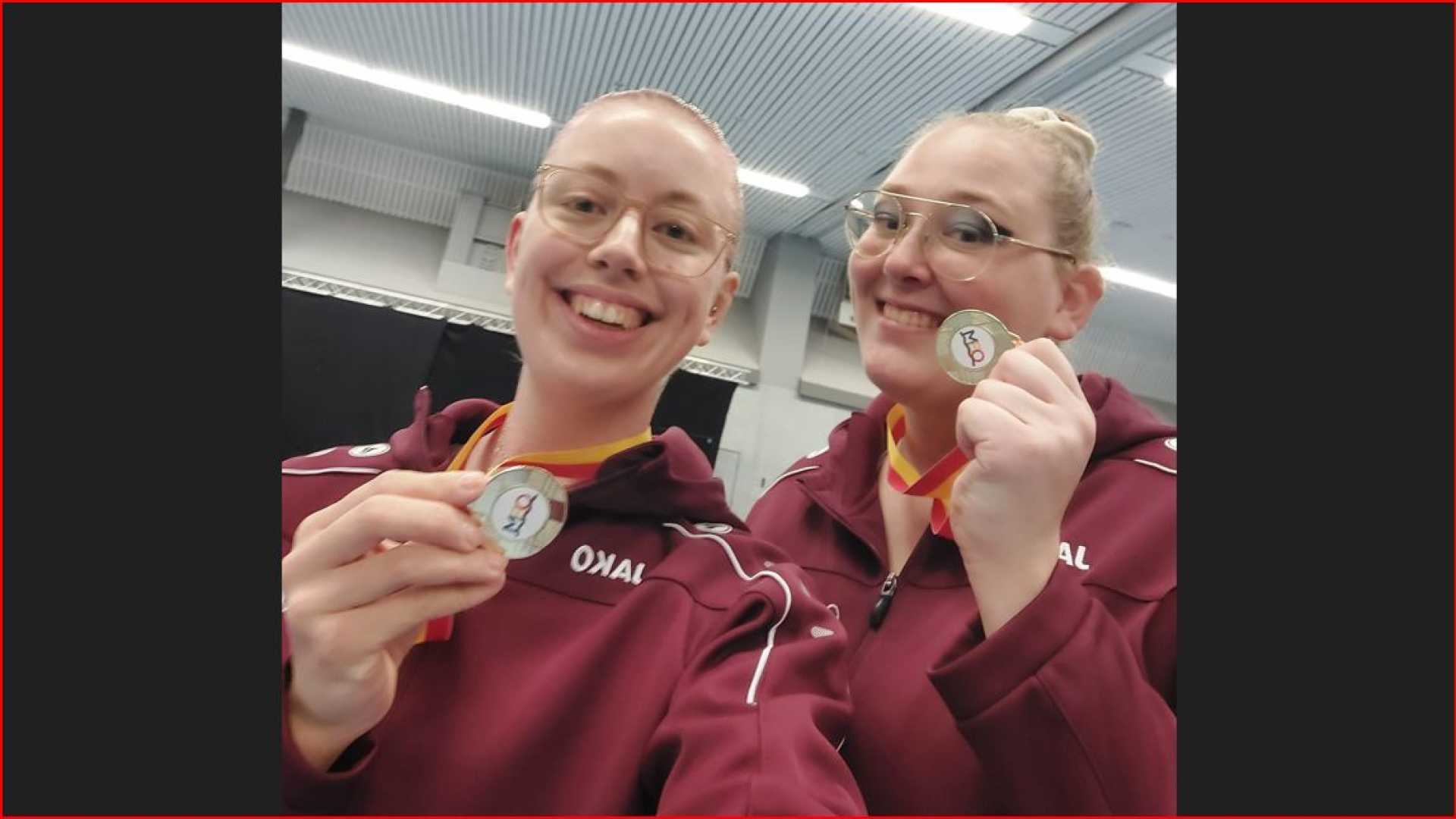 Foto: Dames van Majofique winnen goud