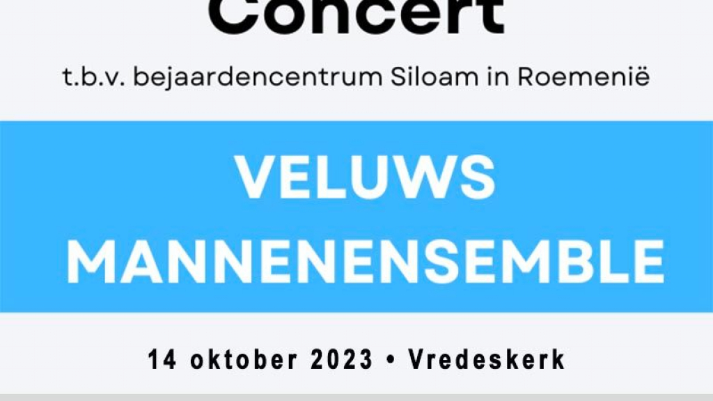 Foto: Concert Veluws Mannenensemble