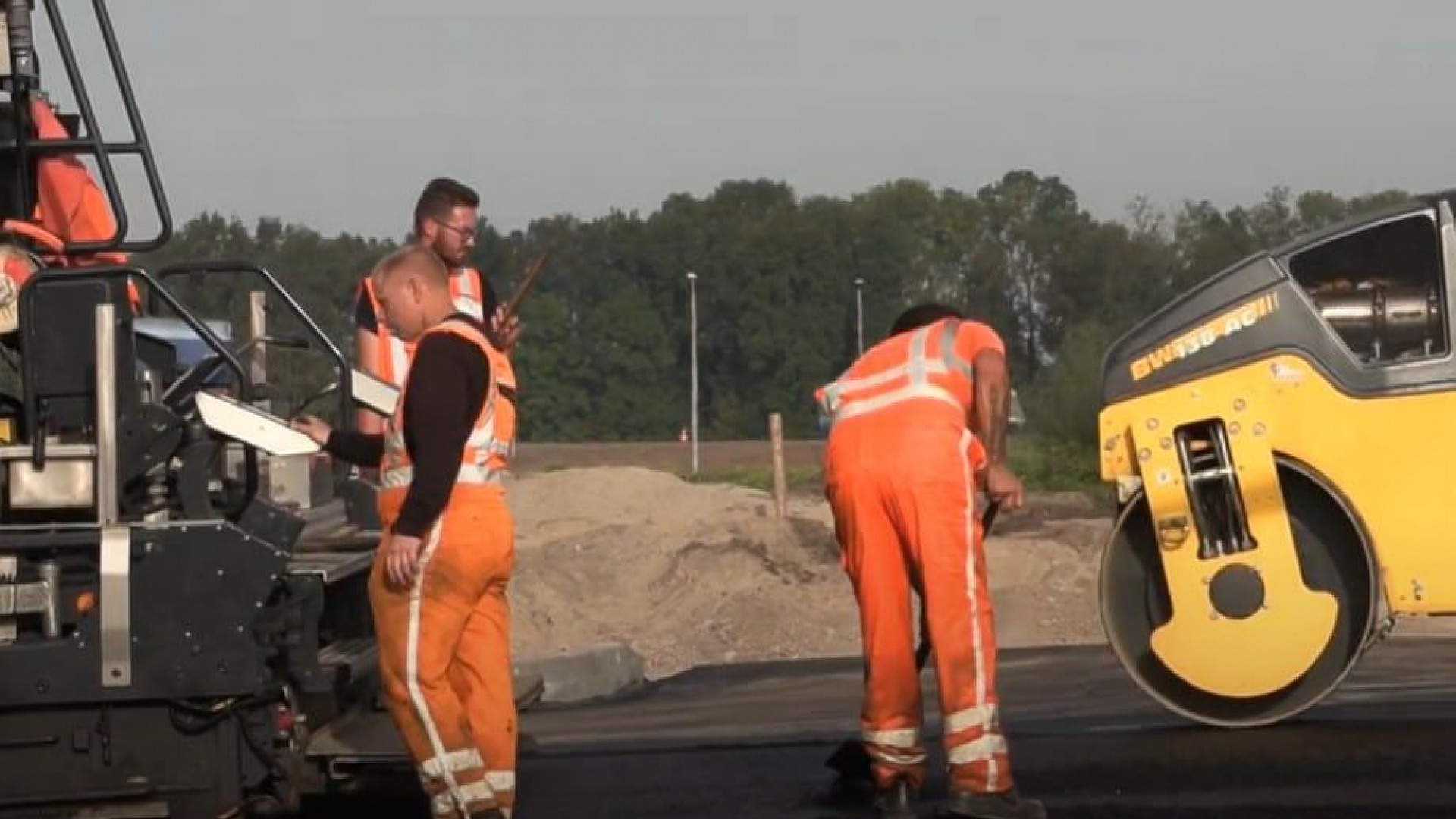 Foto: Nieuwe aansluiting A28 Wezep en H2O terrein (deel 12)