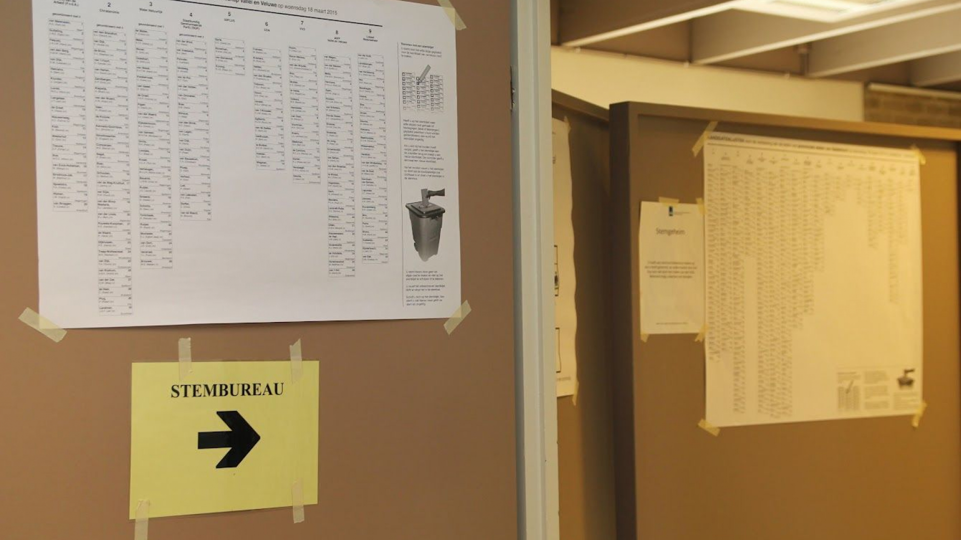 Foto: Aanwijzing stembureaus voor de Tweede Kamerverkiezingen