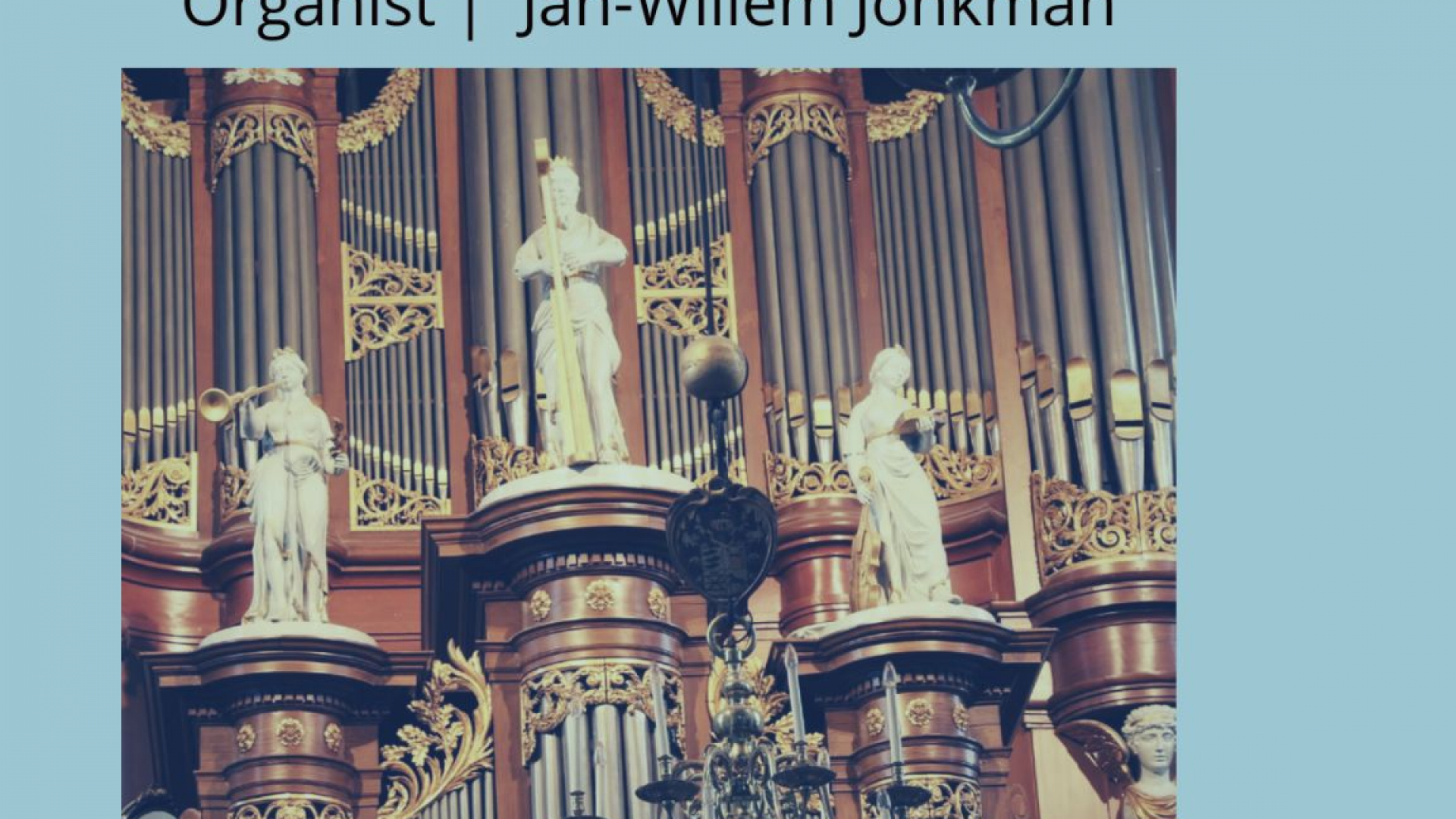 Foto: Orgelconcert in de Grote Kerk te Elburg