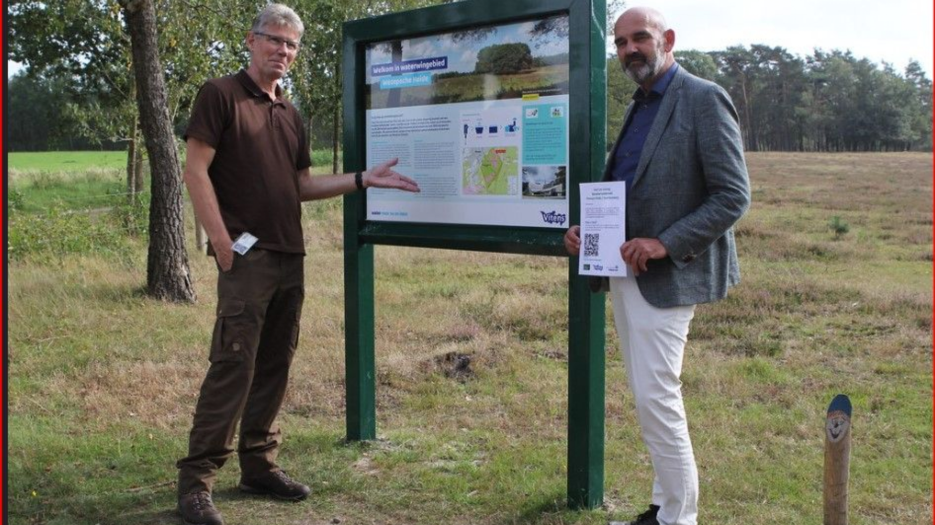 Foto: Vragenlijst over de Wezepse Heide en de Vuursteenberg