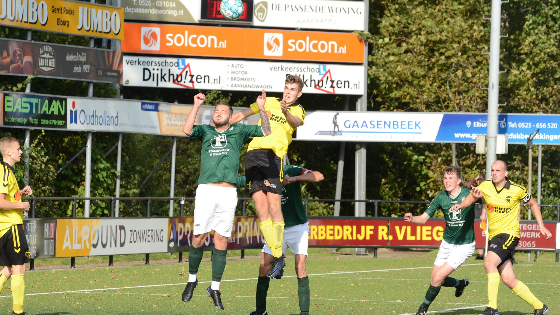 Foto: Derby VSCO’61 tegen ’t Harde eindigt in gelijkspel
