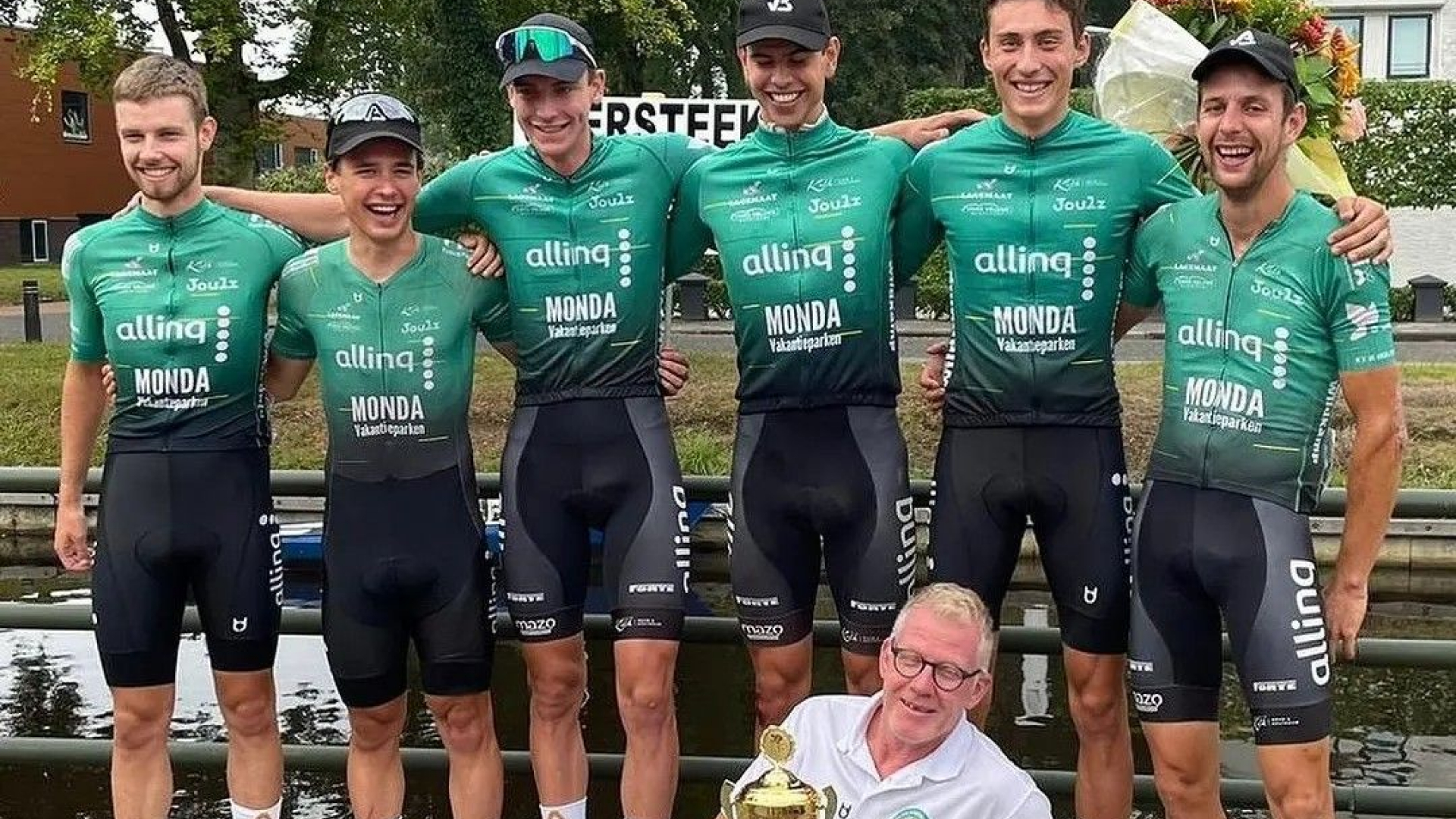 Foto: Wielervereniging de IJsselstreek tweede geworden in de AGU Clubcompetitie 2023