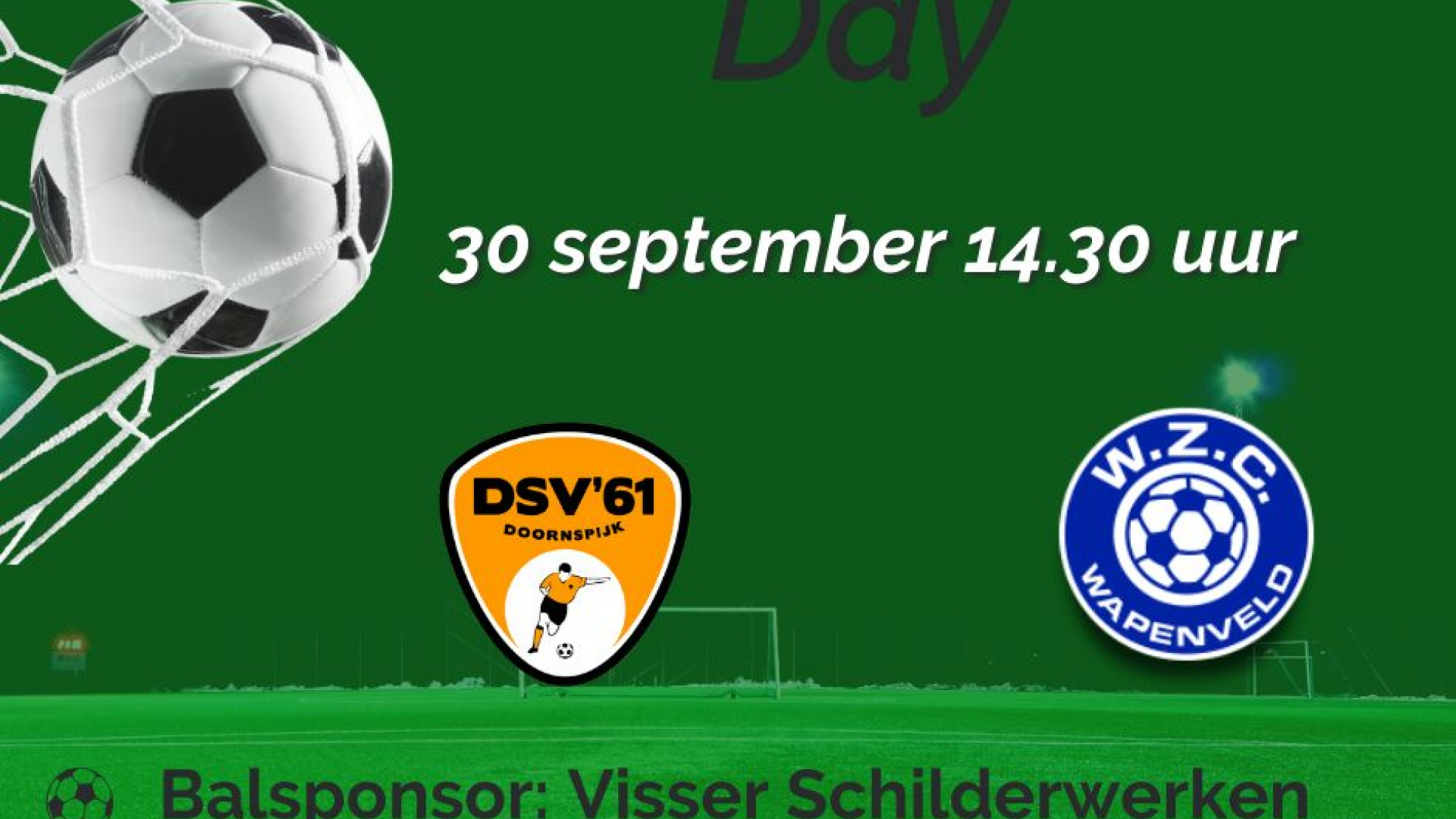 Foto: DSV’61 krijgt WZC Wapenveld op bezoek