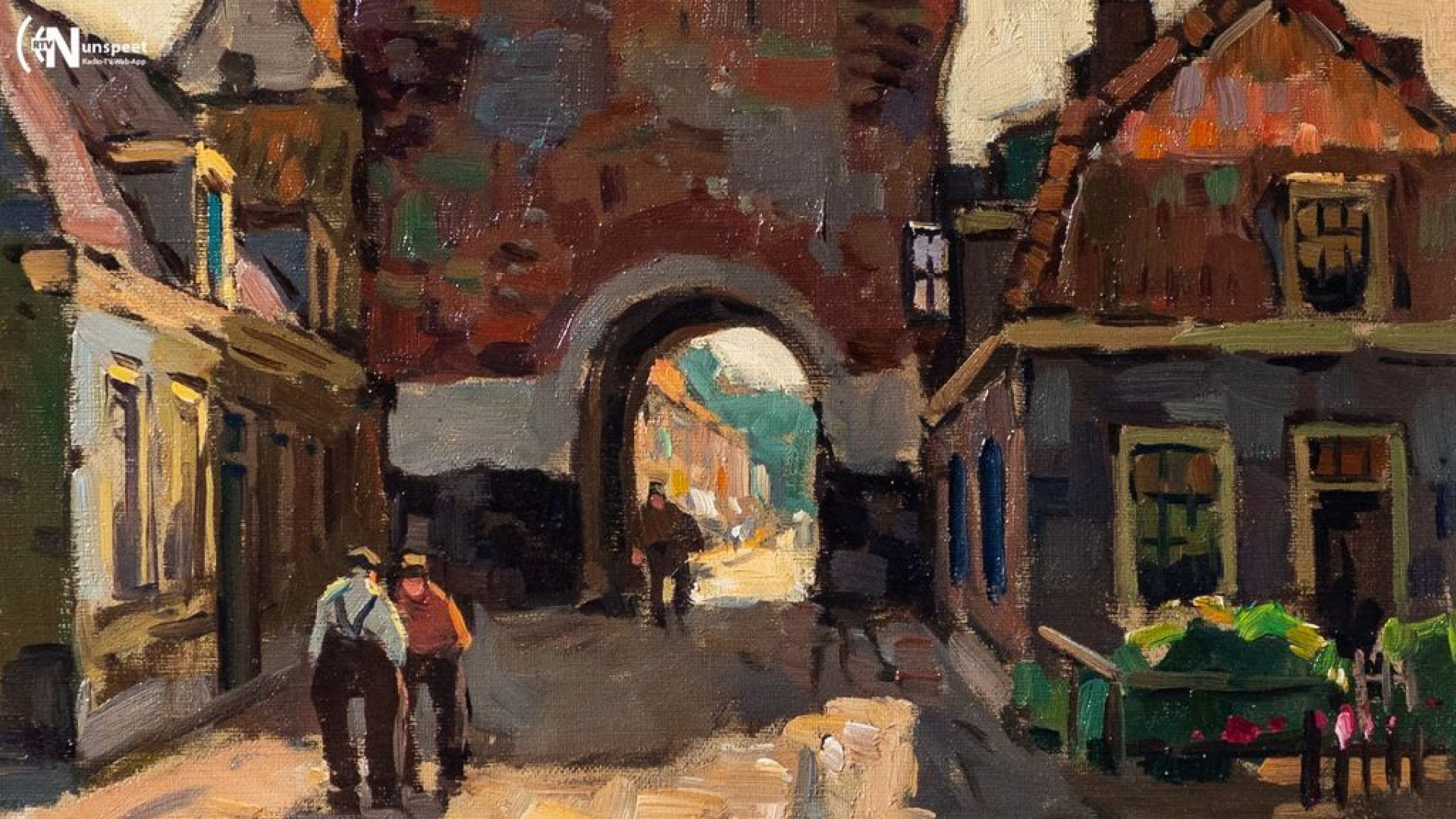 Foto: Expositie over de Vischpoorten in Elburg en Harderwijk