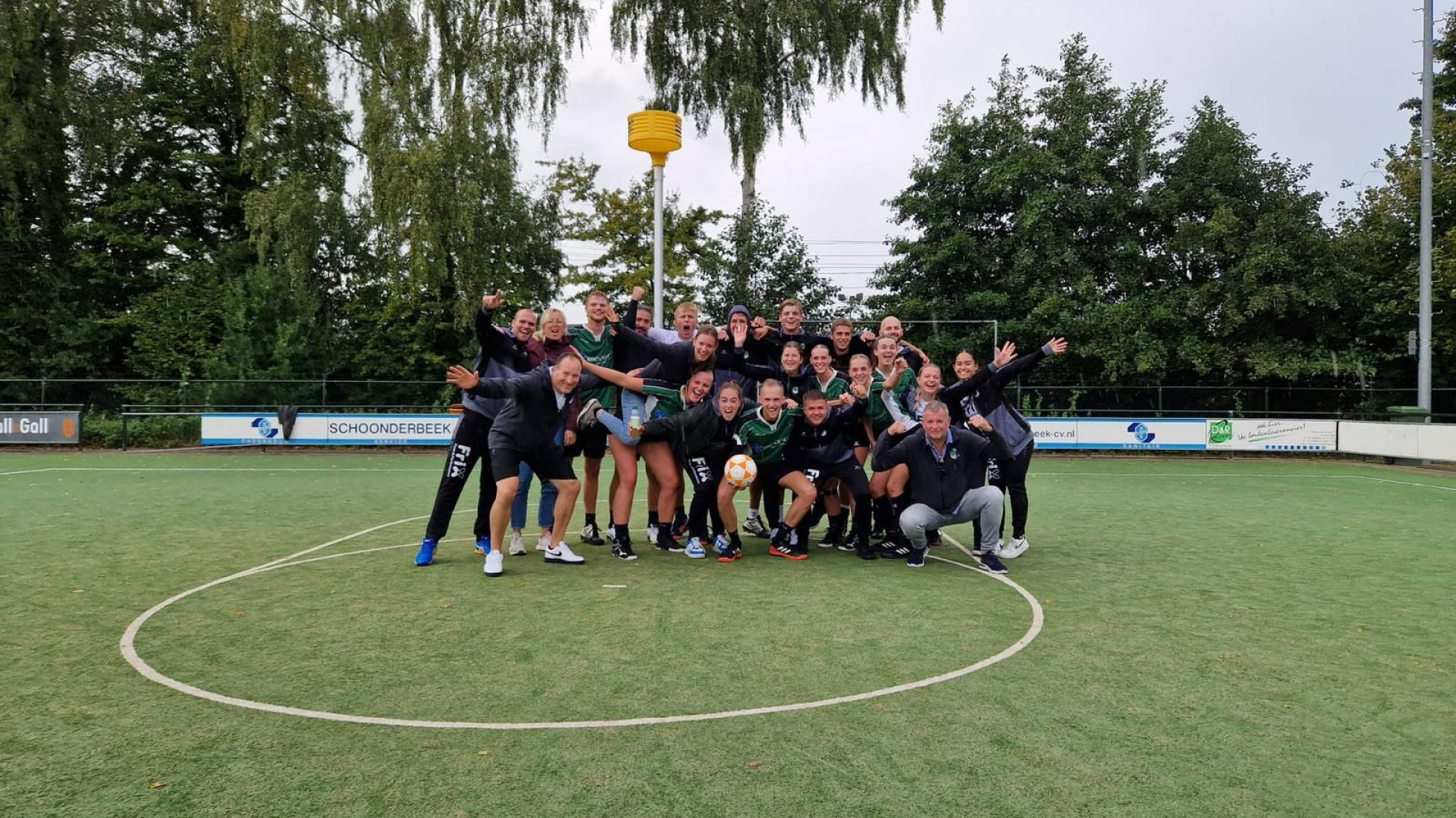 Foto: KV Elburg 1 wint van KV Sparta Nijkerk