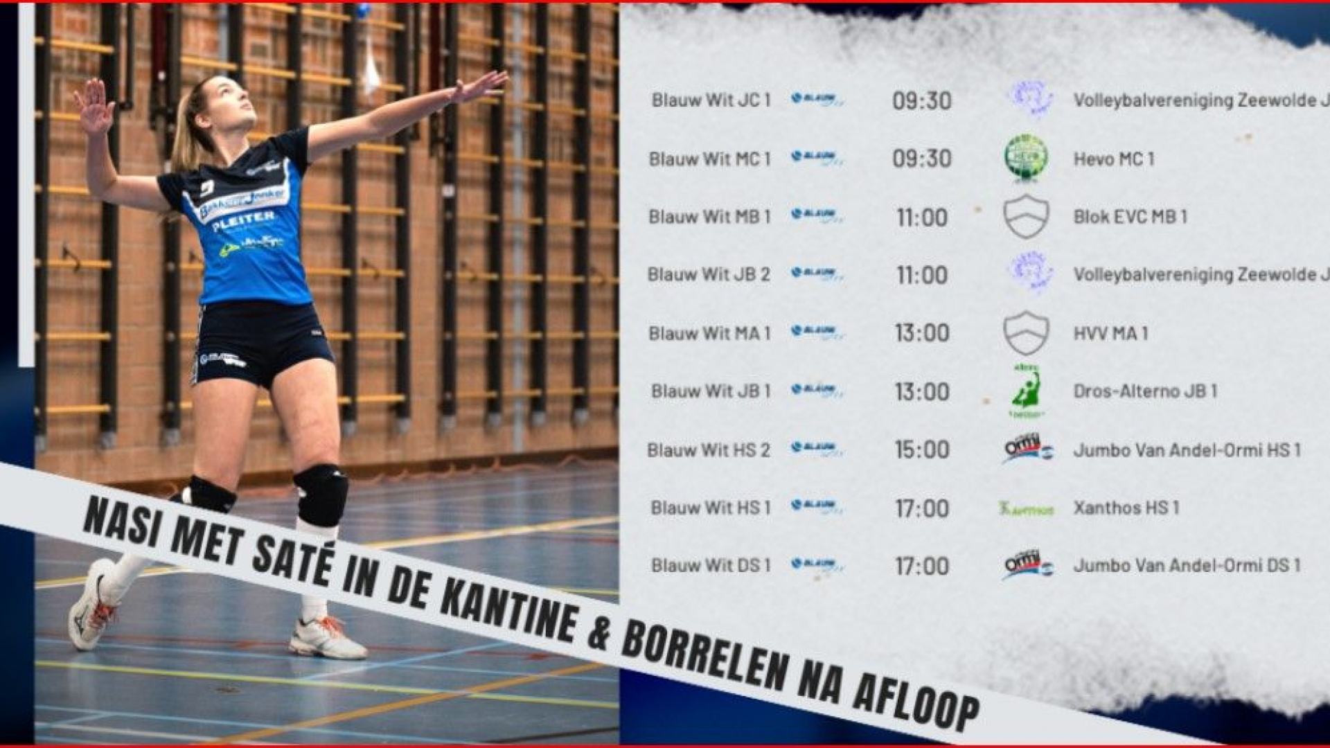 Foto: Seizoen Blauw Wit van start met Super Saturday