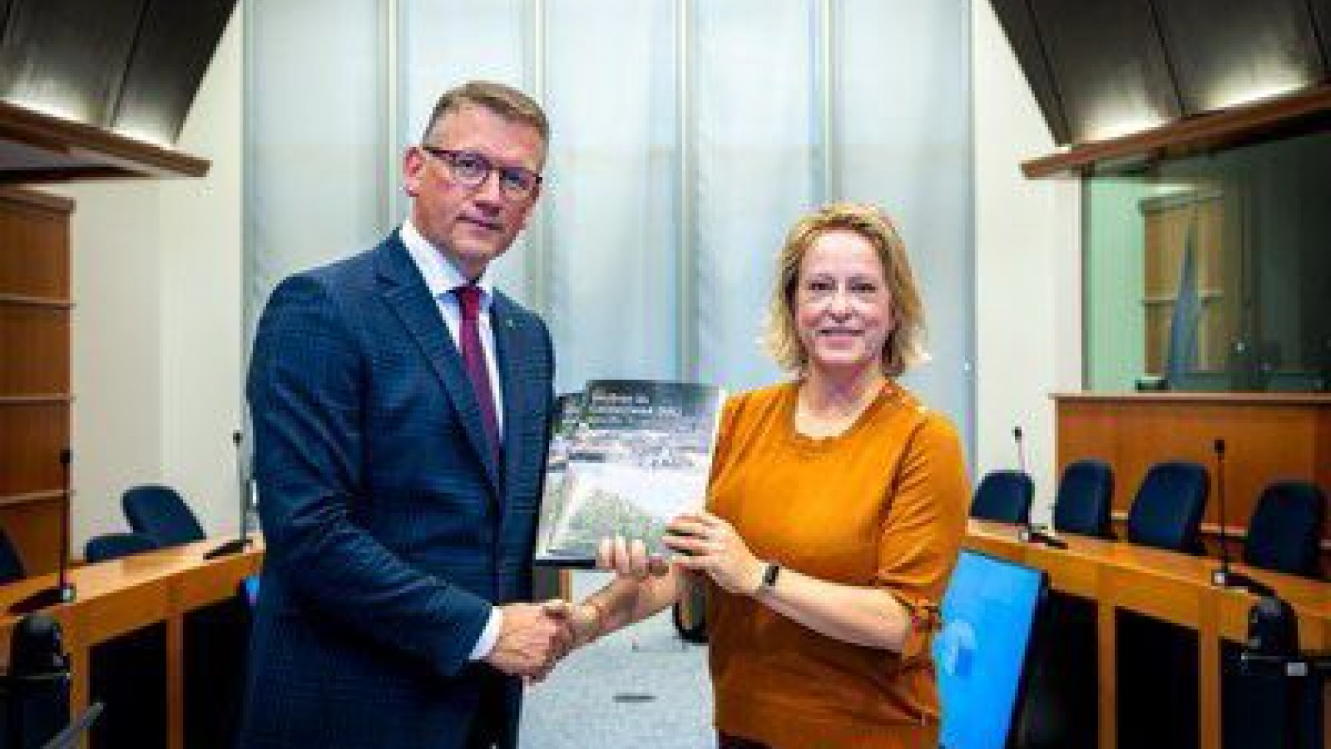 Foto: Gelderland pleit in Brussel voor beter beheer van de wolf