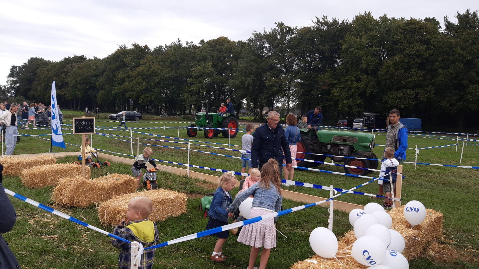 Foto: CVO-trekkerrijden op de Schapenmarkt een succes!