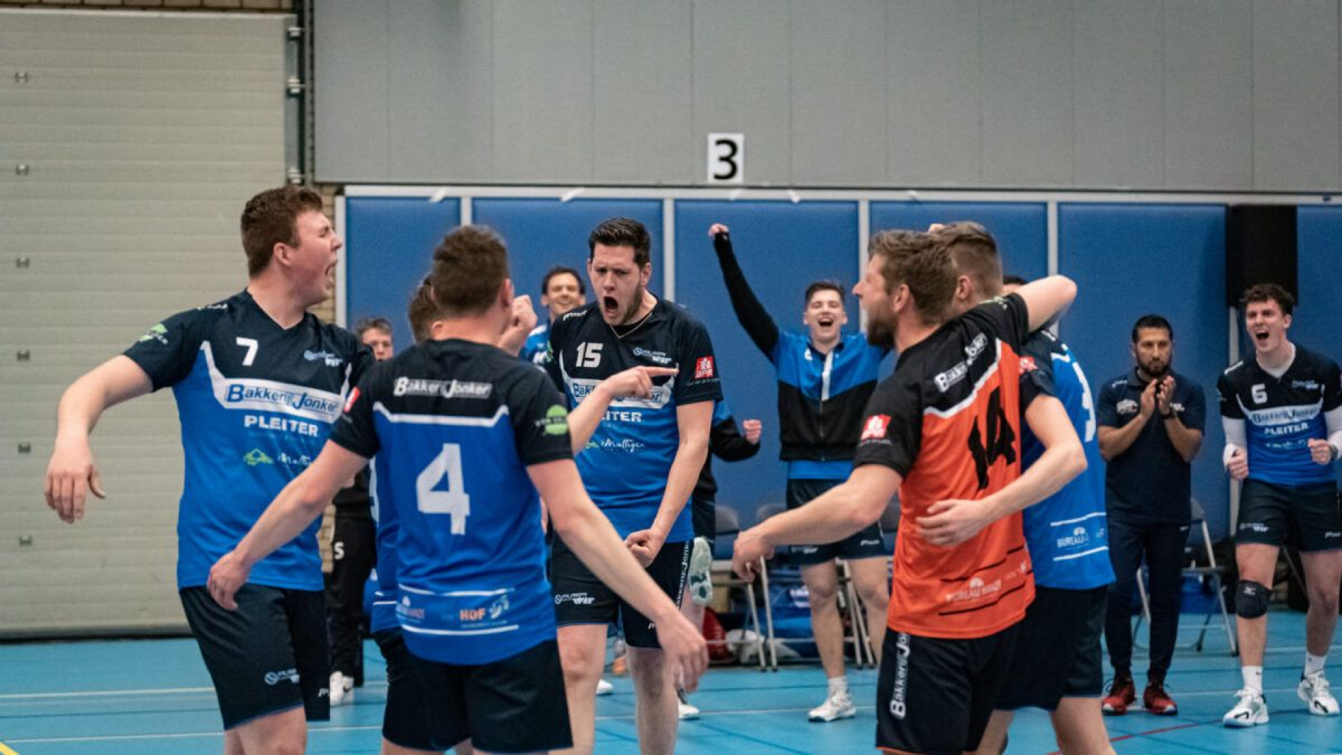 Foto: Heren 1 dit weekend in actie voor de nationale beker