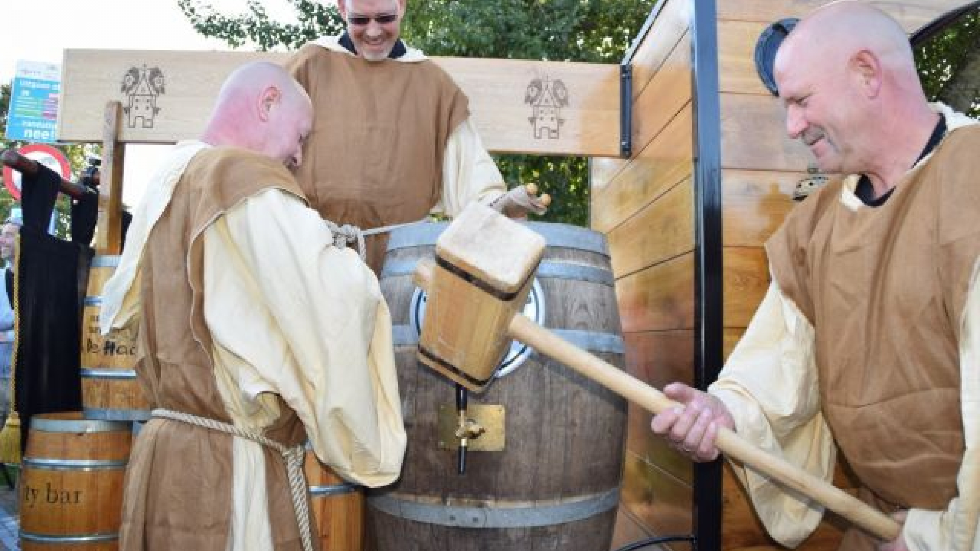 Foto: 15e bokbierdag van het Elburger Bier Genootschap