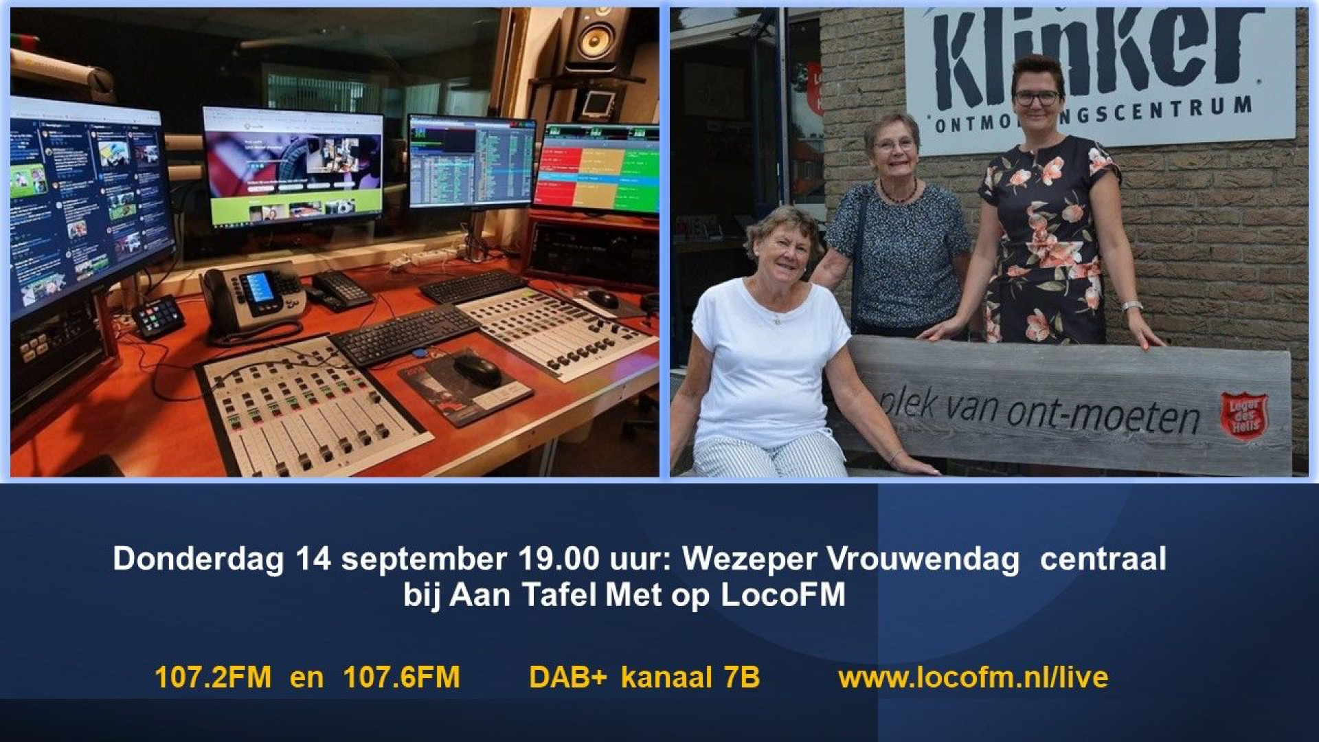 Foto: Wezeper Vrouwendag centraal bij Aan Tafel Met LocoFM