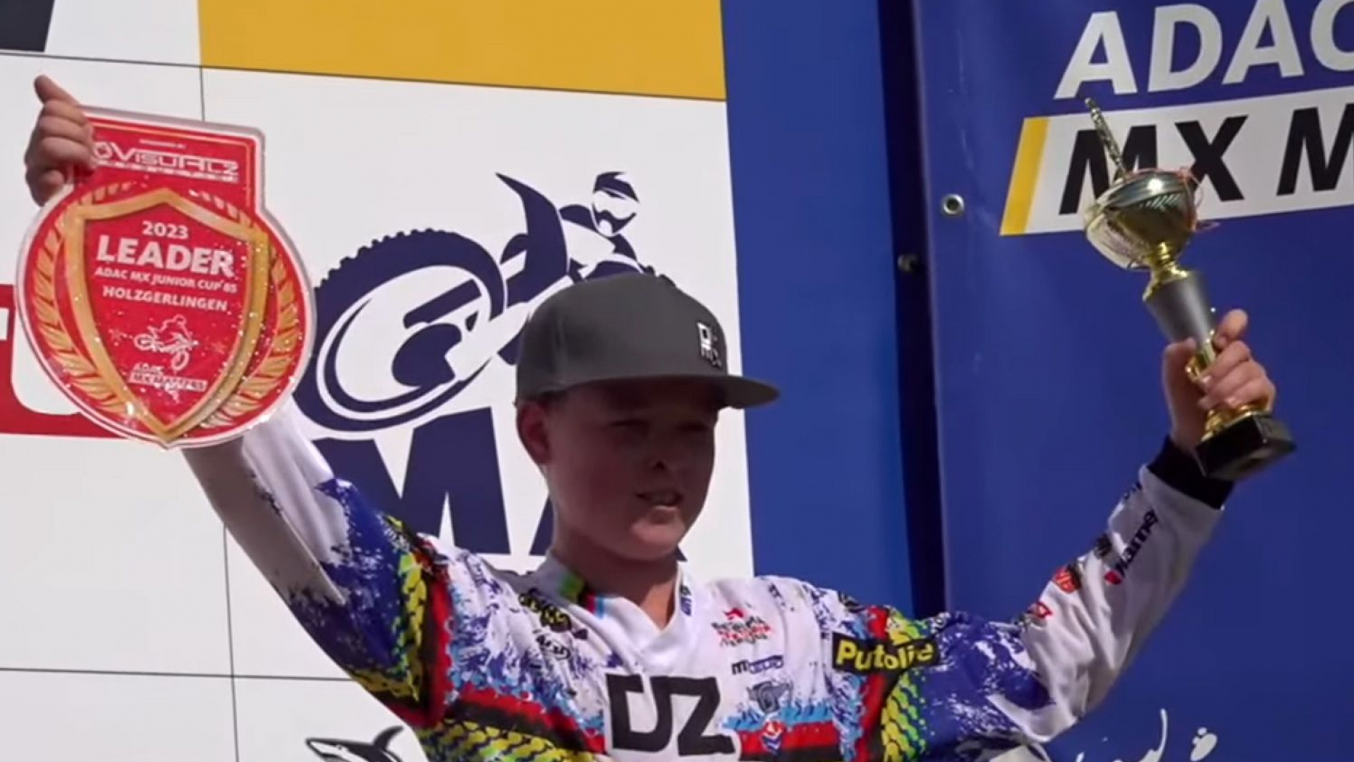 Foto: Dani Heitink lijkt de titel niet meer te ontgaan bij de ADAC 85 Cup.