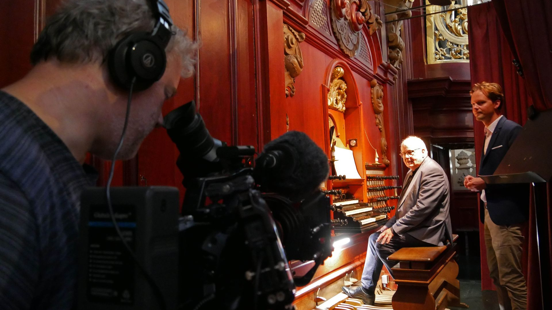 Foto: Orgelmuseum maakt documentaire over de organistenwereld