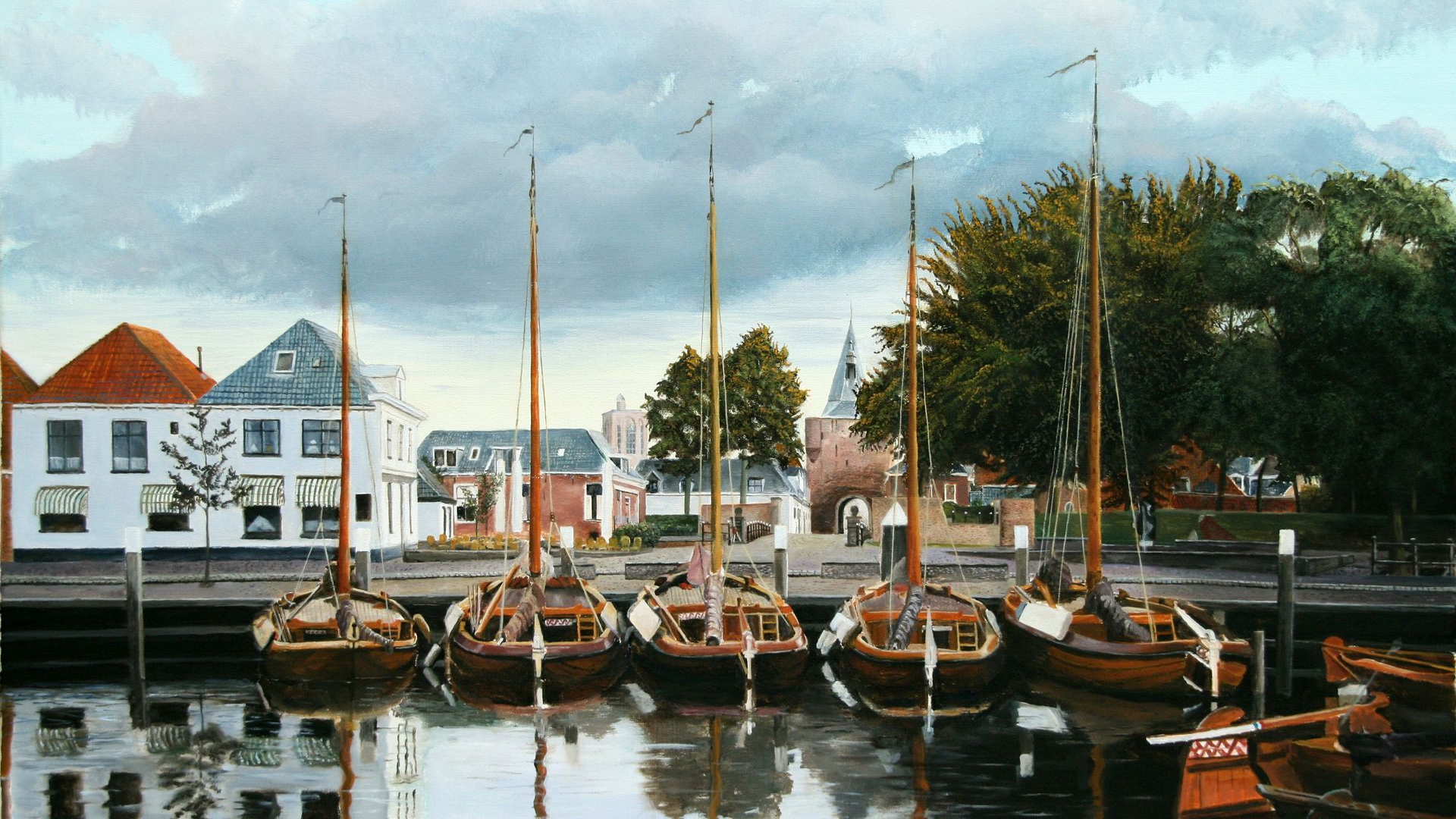 Foto: Jaap Riepma exposeert met schilderijen in het Gruithuis