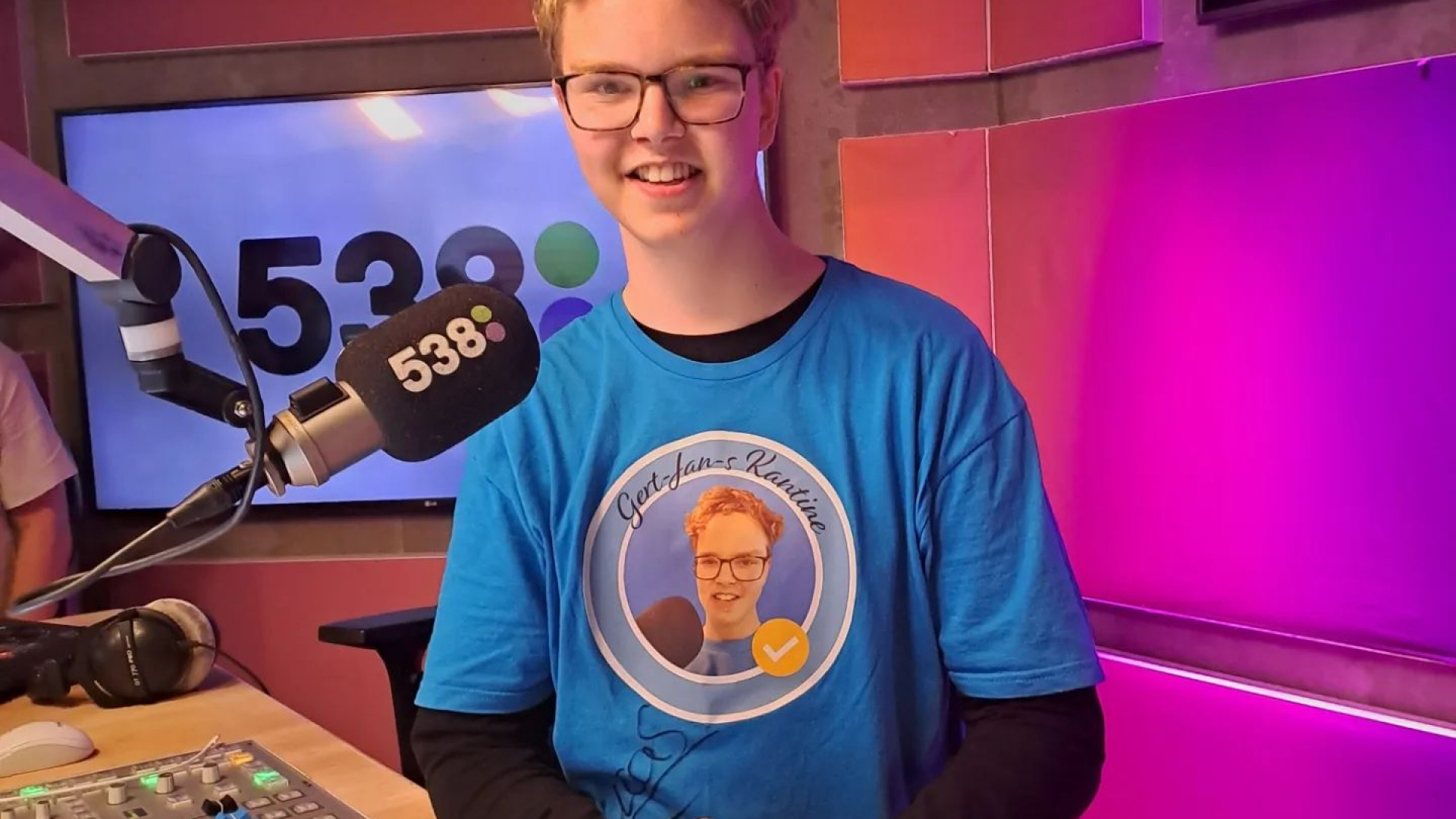 Foto: DJ's LocoFM op bezoek bij Radio 538