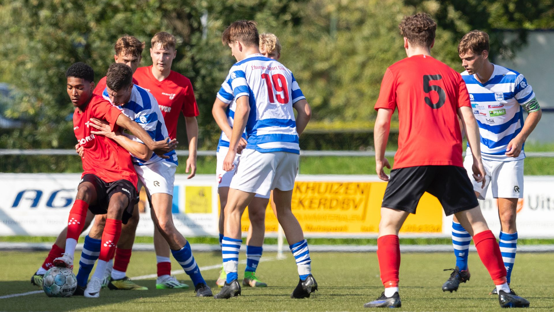 Foto: ESC - Be Quick '28 1-2 Beker te Elburg