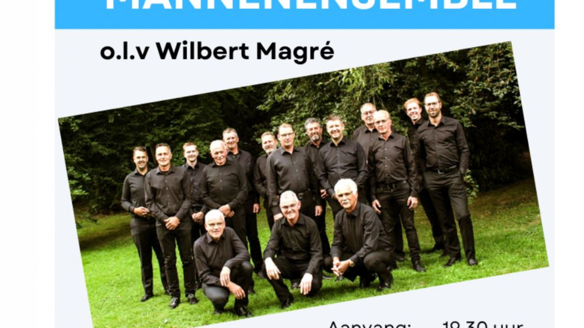Foto: Concert Veluws Mannenensemble