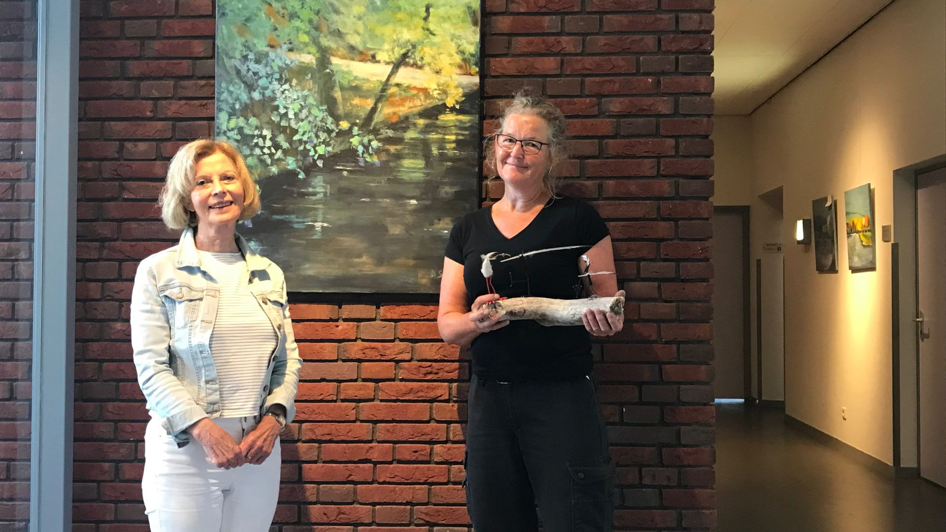 Foto: Expositie twee ervaren kunstenaars in de Talter