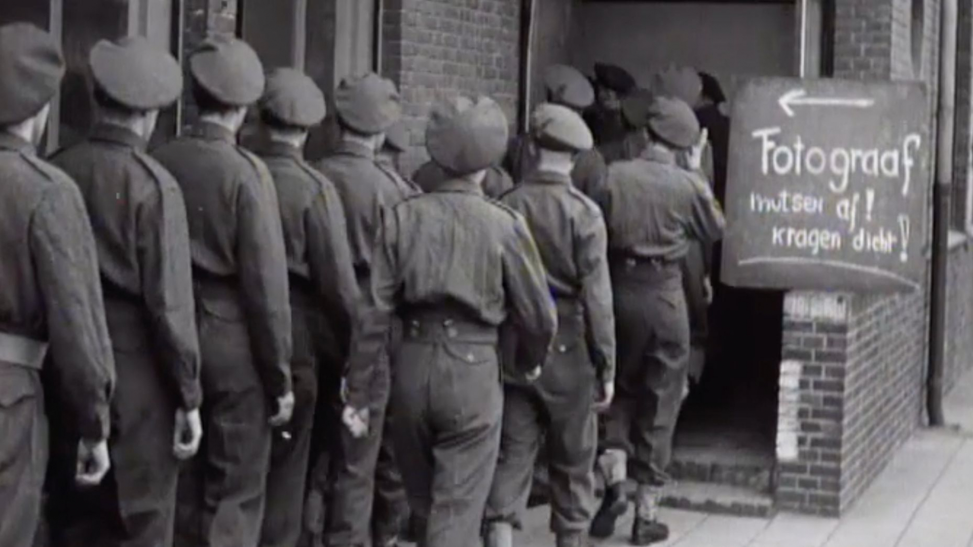 Foto: Op de foto in 1948