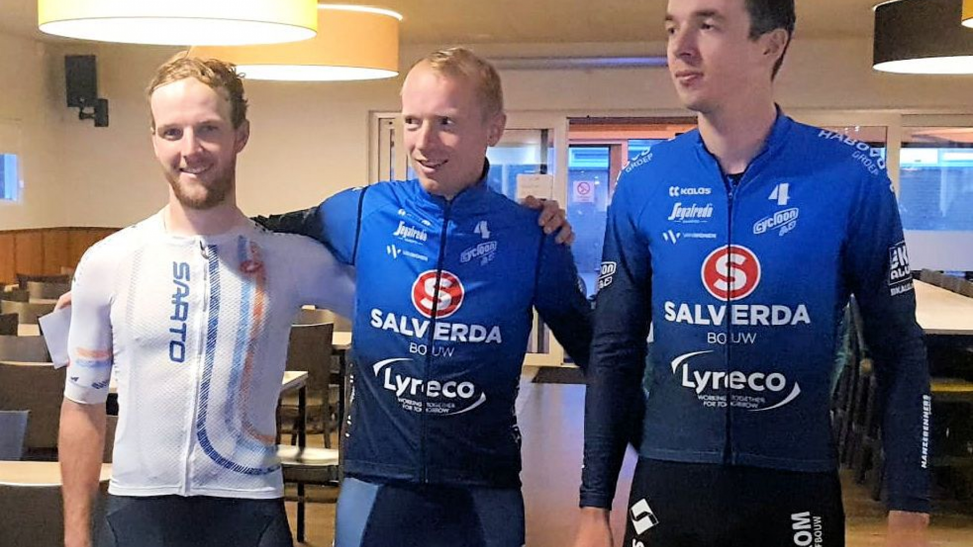 Foto: Steven Wester en Tiem Westerbeke winnen het eindklassement